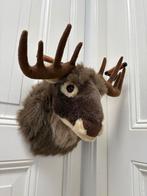 Knuffel Rendier Hoofd Wanddecoratie, Huis en Inrichting, Woonaccessoires | Wanddecoraties, Ophalen of Verzenden, Zo goed als nieuw
