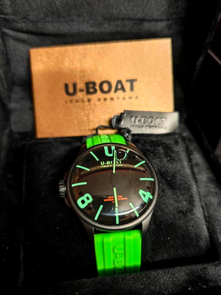 U-Boat Darkmoon 44MM Horloge - Origineel!, Sieraden, Tassen en Uiterlijk, Horloges | Heren, Zo goed als nieuw, Polshorloge, Overige merken