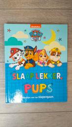 Slaap Lekker Pups - Paw Patrol Boek, Ophalen of Verzenden, Zo goed als nieuw, Nickelodeon, 2 tot 3 jaar