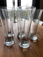 5 bierglazen (model Carlsberg), Verzamelen, Biermerken, Glas of Glazen, Zo goed als nieuw, Verzenden