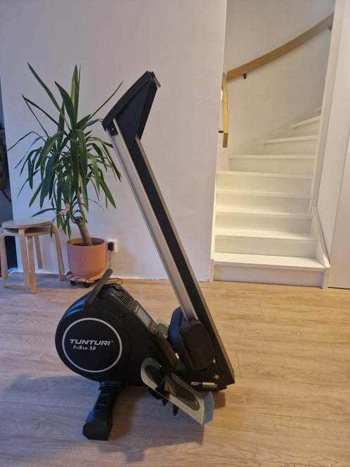 Tunturi FitRow 50  Roeitrainer / Roeimachine, Sport en Fitness, Fitnessapparatuur, Zo goed als nieuw, Metaal, Ophalen