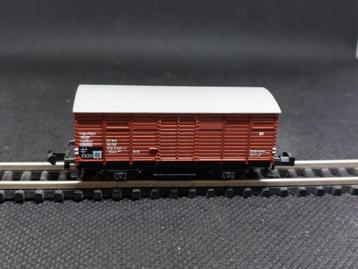 Minitrix 13253 - gedekte goederenwagen G10 (13595) beschikbaar voor biedingen