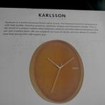 Karlsson wandklok Armando Breeveld splinternieuw, Ophalen of Verzenden, Zo goed als nieuw, Wandklok