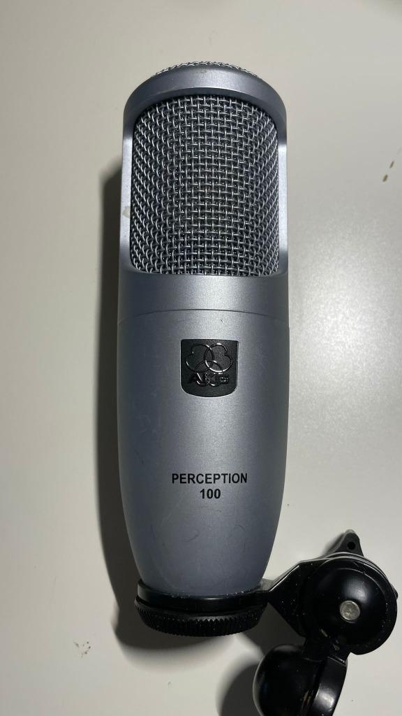 AKG Perception 100 grootmembraan studiomicrofoon, Muziek en Instrumenten, Microfoons, Gebruikt, Studiomicrofoon, Ophalen