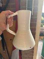 Wit Stenen Kannetje voor Bloemen, Ophalen of Verzenden, Gebruikt, Steen of Aardewerk