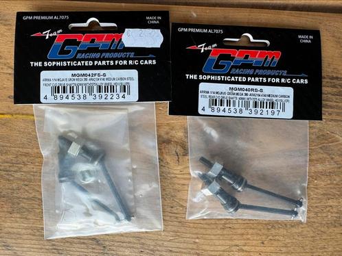 GPM ARRMA / Mojave Grom Med Carbon Steel CVD Drive Shafts, Hobby en Vrije tijd, Modelbouw | Radiografisch | Auto's, Nieuw, Onderdeel