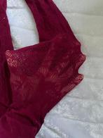 Bordeaux Rode Panty, Kleding | Dames, Leggings, Maillots en Panty's, Verzenden, Zo goed als nieuw, Rood, Panty