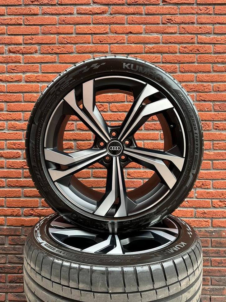Verkocht! Originele Audi Q3 SQ3 velgen 20 inch, Auto-onderdelen, Banden en Velgen, Banden en Velgen, Zomerbanden, 20 inch, 255 mm
