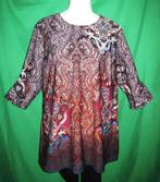 g1  LEUKE BLOUSE van ULLA POPKEN Maat:46/48, Kleding | Dames, Grote Maten, Ophalen of Verzenden, Zo goed als nieuw, Overige kleuren