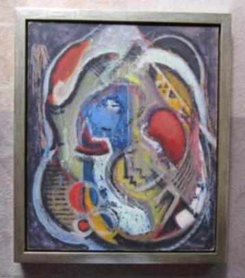 == Henk Gorter 1908-1974 ==abstracte compositie == beschikbaar voor biedingen