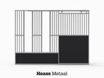 Paardenbox Voerwand Groepshuisvesting met schuifdeur | Heass, Weidegang, 4 paarden of pony's of meer