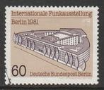 Berlijn 1981 649 Radiotentoonstelling, Gest, Postzegels en Munten, Postzegels | Europa | Duitsland, Ophalen of Verzenden, Overige periodes