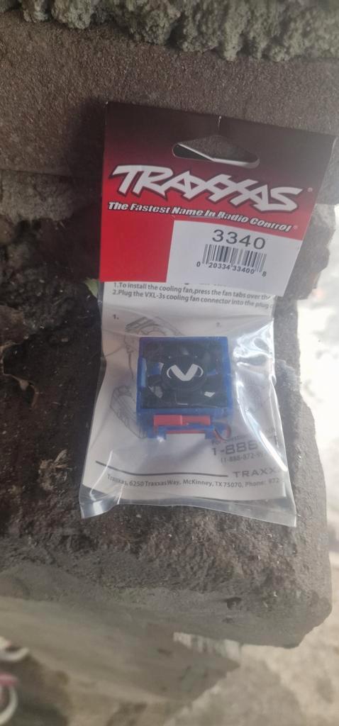 Traxxas VXL-3s Koelventilator - Nieuw in Verpakking, Hobby en Vrije tijd, Modelbouw | Radiografisch | Auto's, Nieuw, Onderdeel
