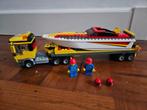 Lego City motorboot transport 4643, Complete set, Gebruikt, Ophalen of Verzenden, Lego