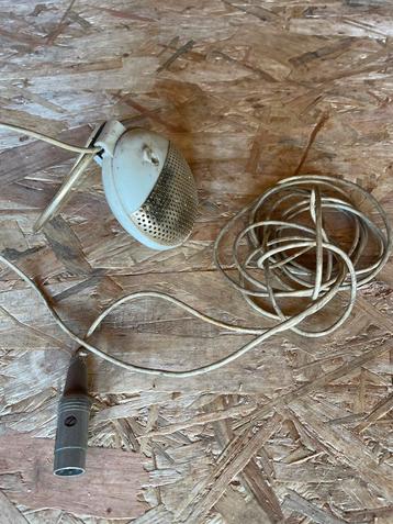 Vintage Philips microfoon EL3750/00 jaren 50 met kabel beschikbaar voor biedingen