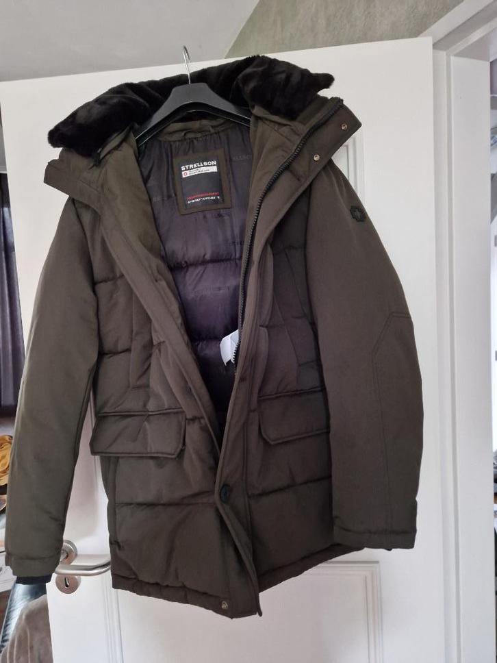 Heren winterjassen, Kleding | Heren, Jassen | Winter, Nieuw, Maat 48/50 (M), Groen, Ophalen of Verzenden