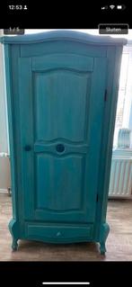 Massief houten hang/leg kast, Ophalen, Zo goed als nieuw, 70 tot 120 cm, 170 cm of meer