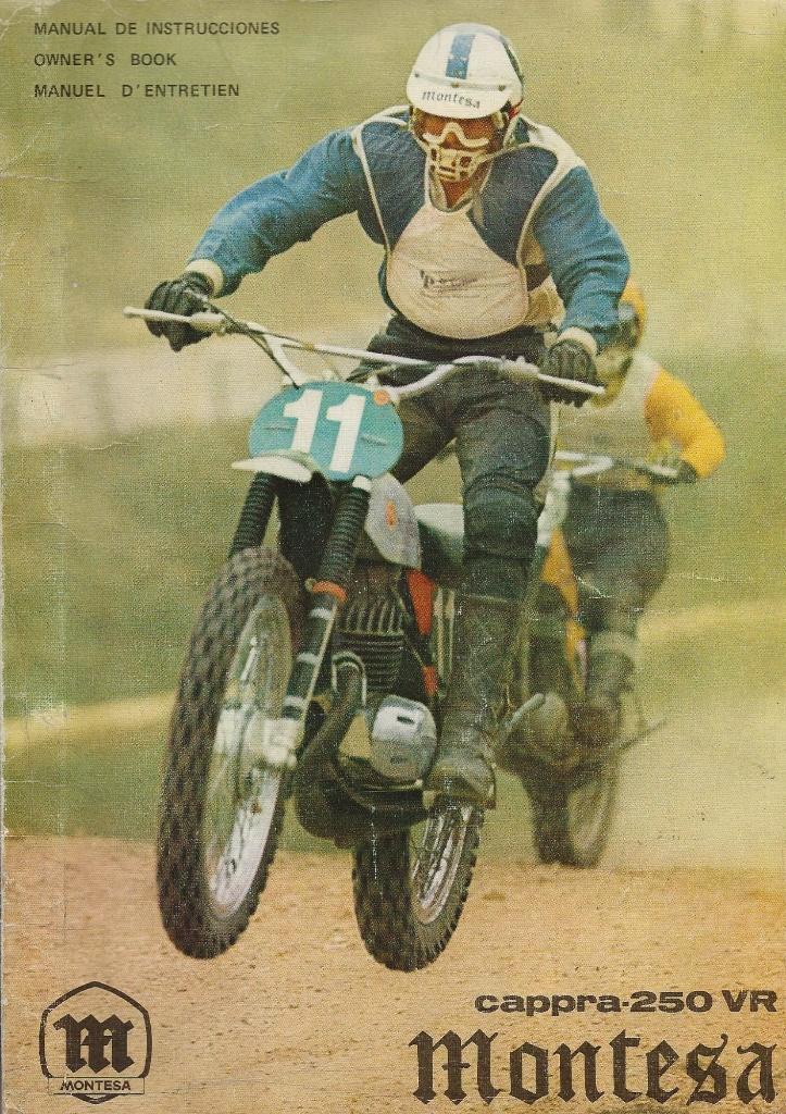 Montesa Cappra 250 VR Owner parts book (5421z), Motoren, Handleidingen en Instructieboekjes, Overige merken, Ophalen of Verzenden