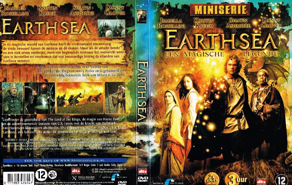 DVD Earthsea (miniserie), Vanaf 12 jaar, Ophalen of Verzenden, Gebruikt, Boxset