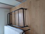 bed met onderbed 2x90cm. + twee matrassen, Huis en Inrichting, 90 cm, Eenpersoons, Zwart, Ophalen of Verzenden