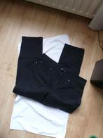zomer MAC angela 7/8 broek diep zwart 42 - GRATIS zend, Kleding | Dames, Verzenden, Zwart, Maat 42/44 (L), Zo goed als nieuw