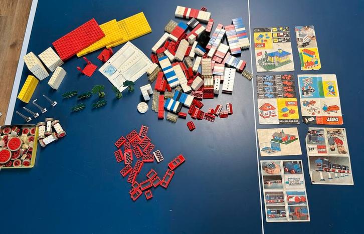 Lego jaren 60 ‘60 vintage bomen lamp post wielen stenen, Kinderen en Baby's, Speelgoed | Duplo en Lego, Gebruikt, Lego, Losse stenen