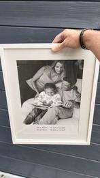 Te koop: Nieuwe fotolijst wit met passe partout,Max 40*50 cm, Audio, Tv en Foto, Fotografie | Fotolijsten, Ophalen of Verzenden