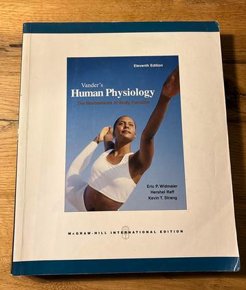 9780071222150 Vanders Human Physiology  beschikbaar voor biedingen