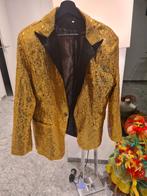 Gouden Pailletten Jas - Perfect voor een feestje!, Maat 52/54 (L), Carnaval, Onbekend, Ophalen of Verzenden