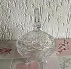 Kristal glazen bonbonniere, Ophalen of Verzenden