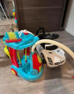 Speelgoed schoonmaakset en Mercedes loopauto, Ophalen of Verzenden, Gebruikt