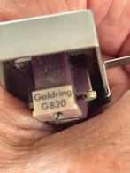 LEGENDARY, RARE GOLDRING G820 CARTRIDGE & STYLUS, Audio, Tv en Foto, Platenspelers, Ophalen of Verzenden, Gebruikt, Overige merken