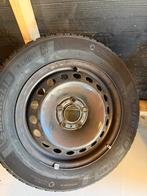 Michelin winterbanden 195/60/15 op stalen velgen SAAB  93, Ophalen, Gebruikt, 15 inch, Banden en Velgen