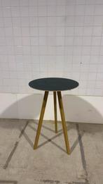 HAY CPH statafel groen linoleum, eiken poten, Huis en Inrichting, Ophalen, 50 tot 100 cm, Zo goed als nieuw, 50 tot 75 cm