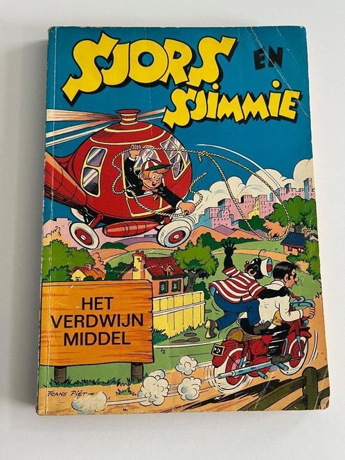 Sjors en Sjimmie - Het Verdwijnmiddel - Vintage - 1967, Boeken, Stripboeken, Gelezen, Eén stripboek, Ophalen of Verzenden
