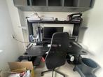 Zwarte bureau (IKEA), Ophalen, Gebruikt