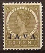 Ned-Indie NVPH nr 74 postfris Opdruk Java 1908, Nederlands-Indië, Verzenden, Postfris
