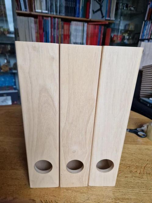 Houten tijdschriften cassette, Huis en Inrichting, Woonaccessoires | Krantenbakken en Lectuurbakken, Zo goed als nieuw, Ophalen of Verzenden