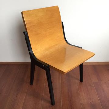 OPRUIMING Set v 4 Roland Rainer plywood stoelen jaren 50 60 beschikbaar voor biedingen