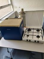 Camping set: Koelkast, gasfornuis en gasfles, Caravans en Kamperen, Ophalen of Verzenden, Gebruikt