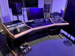 Zaor Onda angle Oak studio desk, Huis en Inrichting, Bureaus, Ophalen, Zo goed als nieuw, Bureau