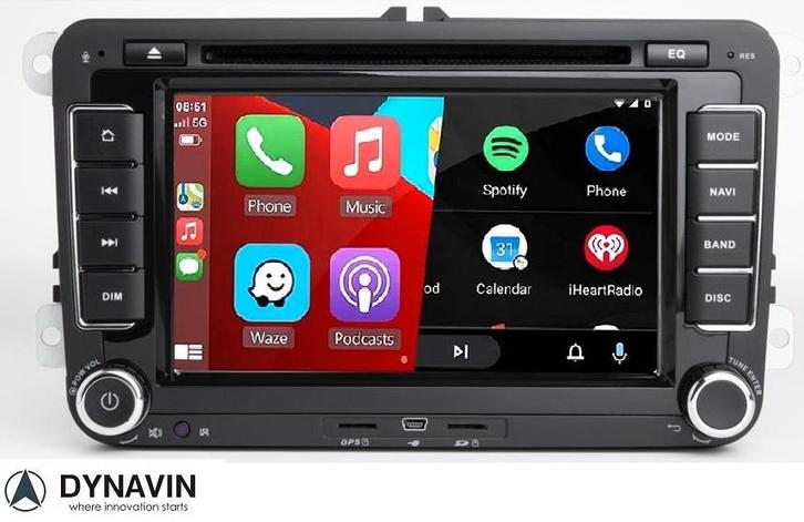 radio navigatie transporter T5 dvd carkit android 14 carplay, Auto diversen, Autoradio's, Ophalen of Verzenden