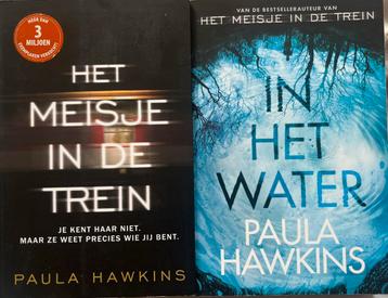 Paula Hawkins Thrillers: Meisje in de Trein & In het Water beschikbaar voor biedingen