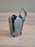 Vintage Verzilverde (90) Maggi Fleshouder, Antiek en Kunst, Ophalen of Verzenden