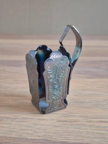 Vintage Verzilverde (90) Maggi Fleshouder beschikbaar voor biedingen