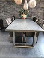 Eettafel 220 x 100, Huis en Inrichting, Tafels | Eettafels, 200 cm of meer, 100 tot 150 cm, Gebruikt, Rechthoekig