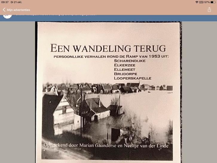 Expoboek - RAMP 1953-2003, REVIEWS SCHARENDIJKE, ELLEMEET eo, Boeken, Geschiedenis | Stad en Regio, Zo goed als nieuw, 20e eeuw of later