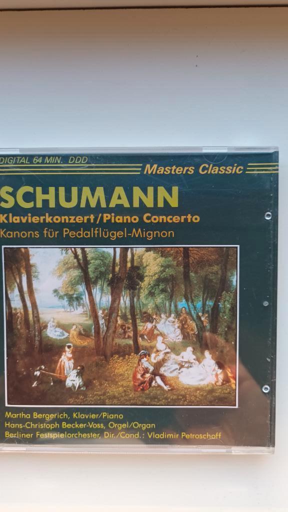 Schumann - Pianoconcerten - Requiem voor Mignon, Cd's en Dvd's, Cd's | Klassiek, Zo goed als nieuw, Orkest of Ballet, Classicisme