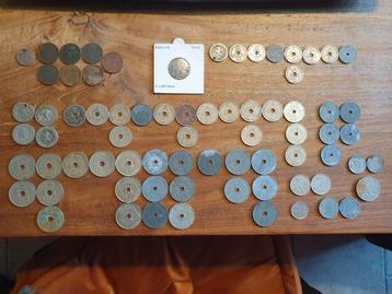 Mooie verzameling oude belgische munten. 1856 tot 1946. beschikbaar voor biedingen