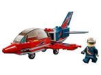 Lego City Vliegshowjet - (60177), Ophalen of Verzenden, Zo goed als nieuw